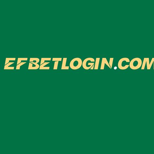 Logo da EFBETLOGIN